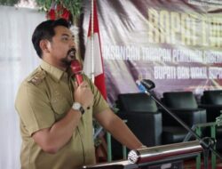 Hadiri Rapat Evaluasi KPU, Wabup Akbar Apresiasi Kinerja PPK dan PPS