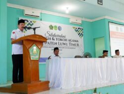 Silaturrahmi Muballigh Se-Lutim Sambut Bulan Suci Ramadhan, Begini Harapan Kakankemenag Lutim