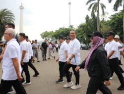 Gladi Kotor di Monas, Bupati dan Wabup Lutim Terpilih Tunjukkan Kekompakan