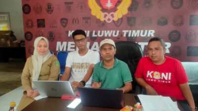 KONI Luwu Timur Buka Pendaftaran Calon Ketua, Pasca Agus Melas Mengundurkan Diri, Ini Persyaratannya