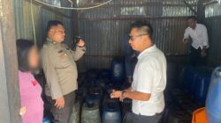 Polisi Bongkar Gudang Penyimpanan BBM Ilegal, Sita 138 Jeriken Berisi 5,4 Ton Solar Subsidi