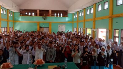 Selamatkan Generasi Muda Dari Bahaya Narkotika, AKP Nasrudin Jadi Pemateri di SMKN 1 Luwu Timur