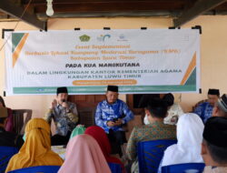 Perkuat Kerukunan Antar Umat Beragama, Kemenag Luwu Timur Gelar Kampung Moderasi Beragama
