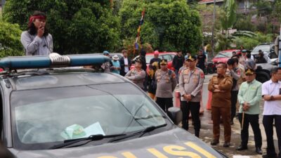 Aksi Unjuk Rasa AMPERA di Tiga Titik Kota Malili, Polres Luwu Timur Tampilkan Pendekatan Humanis