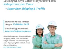 PT Vale Buka Peluang Karier Untuk Posisi Rehabilitation Engineer, Ajak Talenta Terbaik Bergabung dalam Keberagaman