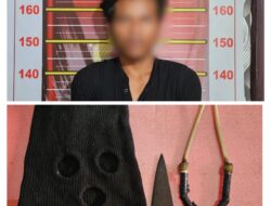 Pemuda Bertopeng Bersenjata di Malili Ditangkap Polisi, Aksi Diduga Dipicu Cekcok Saat Main Domino