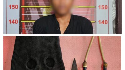 Pemuda Bertopeng Bersenjata di Malili Ditangkap Polisi, Aksi Diduga Dipicu Cekcok Saat Main Domino