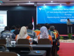 Komitmen Bersama untuk Pemberdayaan Tenaga Kerja dan Pengusaha Lokal, PT Vale dan Pemkab Kolaka Sosialisasi Nota Kesepahaman