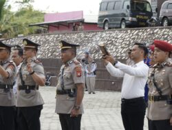 Kapolres AKBP Ario Putranto Pimpin Sertijab, Tekankan Loyalitas dan Peningkatan Kinerja