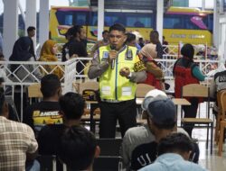 Polres Luwu Timur Perketat Pengawasan Bus AKDP di Terminal Malili, Keselamatan Penumpang Jadi Prioritas