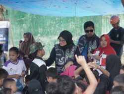 Relawan Kemanusiaan Pemkab Lutim Gelar Baksos di Aceh Tamiang