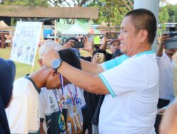 Tutup PORSENIJAR, Bupati Irwan Targetkan Lutim Juara Umum di Provinsi
