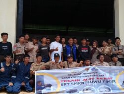 TAB SMKN 1 Luwu Timur Tuntaskan UKK 5 Hari, Gandeng United Tractors Cetak Lulusan Siap Kerja