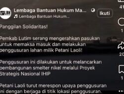 Akun LBH Makassar Diduga Sebar Berita Hoaks, Sebut Pemkab Lutim Gusur Paksa Petani Laoli