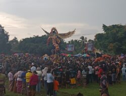 Lautan Manusia Padati Pawai Ogoh-Ogoh di Tomoni Timur, Tradisi Sakral Nyepi Berbalut Semarak Budaya