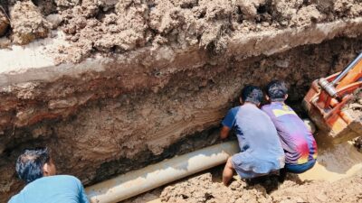 Pipa Bocor Teratasi, Distribusi Air Bersih di Tiga Wilayah Luwu Timur Kembali Normal