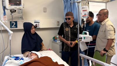 Bupati Irwan Panjatkan Doa Untuk Kesembuhan Ashraf, Korban Tenggelam di Danau Matano