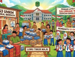 Berdayakan 53 UMKM Lokal , Pemkab Lutim Sukses Salurkan 16 Ribu Seragam Sekolah Gratis