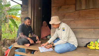 Fokus Pembaharuan Data Pemilih, KPU Luwu Timur Coktas ke Pelosok Desa