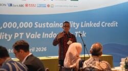 Perkuat Strategi Keuangan Berkelanjutan, PT Vale Raih Fasilitas Pinjaman Sindikasi Berbasis ESG Senilai US$750 Juta