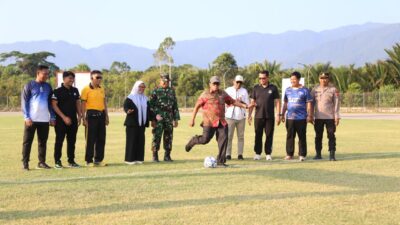 Sekda Lutim Buka Liga Pelajar, Ajang Lahirkan Bibit Unggul Sepakbola