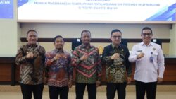 Bentuk Lembaga Anti Narkoba Daerah, Bupati Irwan Serahkan SK ke BNNP