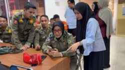 Perkuat Sinergi Pelayanan Darurat, Diskominfo-SP Lutim Simulasikan Call Center 112