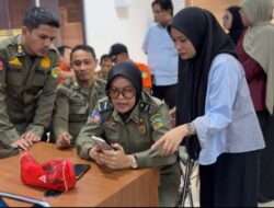 Perkuat Sinergi Pelayanan Darurat, Diskominfo-SP Lutim Simulasikan Call Center 112