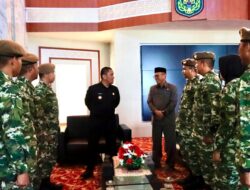 Bupati Lutim Terima Kunjungan ASN Komcad Kodam XIV Hasanuddin