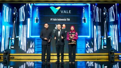 Raih Dua Penghargaan HR Asia Best Companies to Work for in Asia Awards, PT Vale Indonesia Tegaskan Komitmen Membangun Tempat Kerja yang Berpusat pada Manusia