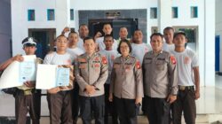 Cetak SDM Siap Kerja, PT CLM Luluskan 9 Peserta Pelatihan Satpam Gada Pratama