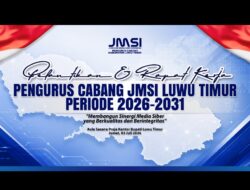 Besok! Pengurus JMSI Luwu Timur Dilantik