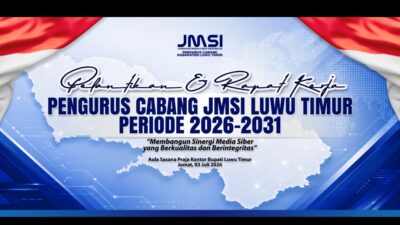 Besok! Pengurus JMSI Luwu Timur Dilantik