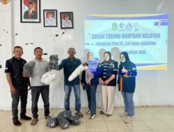 PT CLM Serahkan Bantuan Alat Tangkap untuk Mendukung Produktivitas Nelayan Desa Harapan