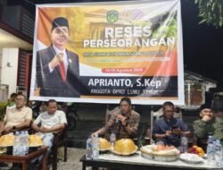Aprianto Serap Aspirasi Warga Kalpataru, Pastikan Pokir 2027 Tak Lagi Terlewat