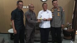 Bupati, Kapolres dan Ketua PN Datangi Kejari Lutim, Perkuat Sinergi di Hari Lahir Kejaksaan