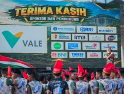 Lestarikan Budaya Lokal Lewat Olahraga, PT Vale Dukung TNI Patonro Run
