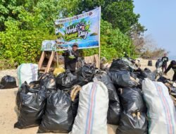 Dua Ton Sampah Plastik Mengotori Bulu Polo’e, PT CLM Mulai Pulihkan Terumbu Karang