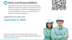 PT Vale Indonesia Buka Lowongan Head of HCBP, IR & GFMS, Penempatan Luwu Timur