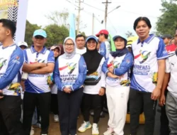 Pimpinan DPRD Lutim Ikuti Jalan Sehat Anti Mager, Ribuan Peserta Padati Sorowako