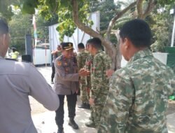 TNI-Polri Kompak, Polres Lutim Beri Kejutan HUT ke-81 TNI