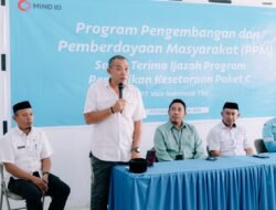 Membuka Kesempatan melalui Pendidikan, Vale Indonesia Serahkan Ijazah Paket C bagi Masyarakat di Pomalaa